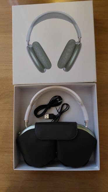 Динамики и колонки: Новый Беспроводные (Bluetooth) Наушники, цвет - Зеленый — 2