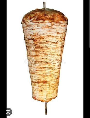 Toyuq dönər şişi - Məhsul: toyuq ətindən hazırlanmış dönər şişi -