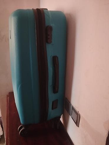 ucuz camadanlar: BBS markalı sərt korpuslu səyahət çamadanı - Rəng: firuzəyi - Korpus — 4