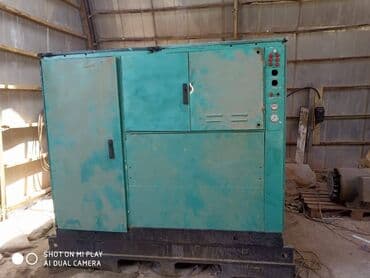 kampressor: Kompressor.Almaniya istehsalı.Dəqiqədə 20 m3, 5 atmosfer.90kva — 1