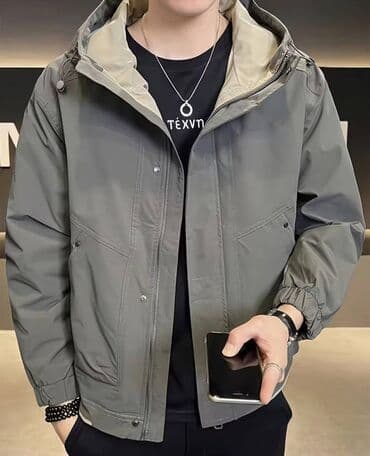 Чехлы: Мужская куртка, Ветровка, Весенняя, S — 1