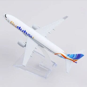 теннисный стол: Flydubai təyyarəsi maketi – dekorativ stolüstü model - Detallı — 3