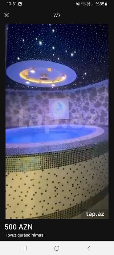 🏊‍♂️ Xəyallarınızdakı hovuz artıq bir addımlıqda! 🏖️ Sizə özəl, tam