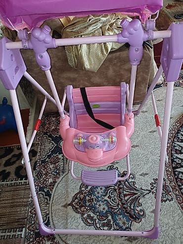 Oturacaq-yelləncək, Zontikli, Metal