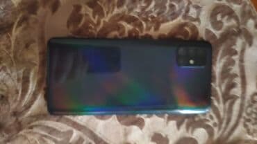 купить айфон 6 с бу: Samsung Galaxy A51, 64 ГБ, цвет - Голубой, Две SIM карты, Face ID — 1