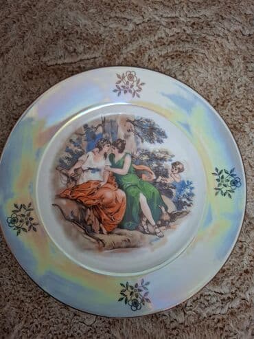 Mətbəx aksesuarları: Boşqablar, 12 ədədli dəst, Farfor, Almaniya — 2