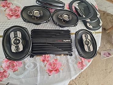 maşın üçün dinamiklər: Heç bir problemi yoxdur.1000lik sony. 7150f kalonka 2 ay olar — 1