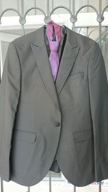 Kostyum, Demisezon, 5XL, rəng - Boz lalafo.az -da Kostyum, Demisezon, 5XL, rəng - Boz