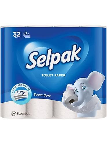 Selpak Super Soft tualet kağızı – 32 rulo - 3 qatlı, çoxqatlı lalafo.az -da Selpak Super Soft tualet kağızı – 32 rulo - 3 qatlı, çoxqatlı