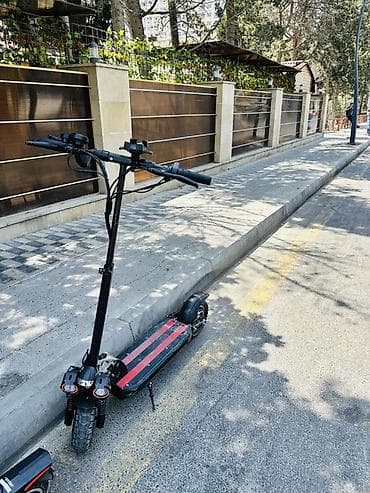 explore smart samokatlar: Güclü elektrik skuter - İkiqat ön amortizator sistemi və iri — 1