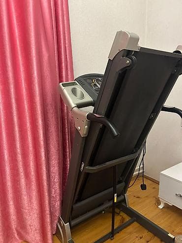İdman və istirahət: Qaçış trenajoru (elektrikli) - Elektron LED panel: sürət, vaxt — 2