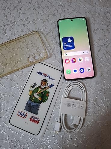 Samsung Galaxy A56 5G, 128 GB, rəng - Boz, Sensor, Barmaq izi, İki sim kartlı