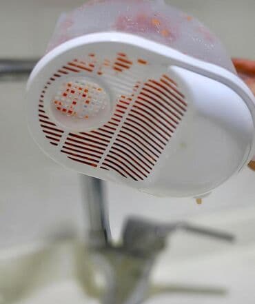 süzgəc: Süzgecli qab — 6