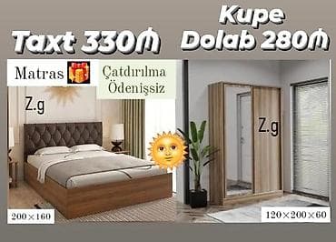 metbex stol stul: Yataq otağı mebeli — 1