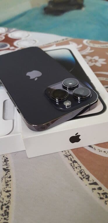 айфон 16 про: IPhone 14 Pro Max, 256 ГБ, Deep Purple, Face ID — 1