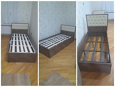 Turkan🌻kod 2720 Carpayi 3 ededir ikisi bazali biri bazasiz matrassiz