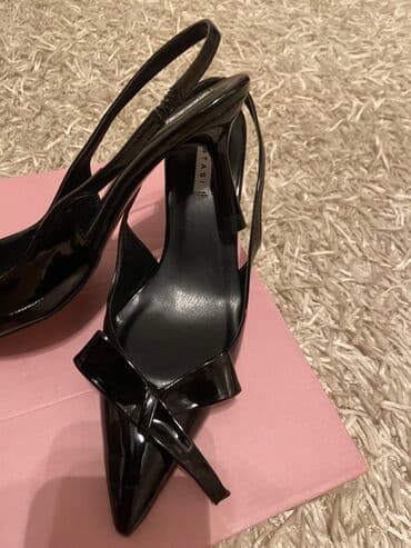 Tuflilər, Ölçü: 38, rəng - Qara, Yeni