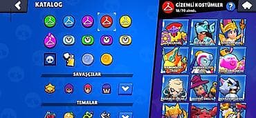 Видеоигры и приставки: Brawl Stars hesabı – yüksək səviyyəli, tam dolu kontent - Kupa yolu — 5
