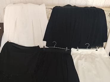 prada eynək: Qadın ətəkləri dəsti – qara və ağ rənglərdə 1ədəd - 0.50 gəpik - — 3