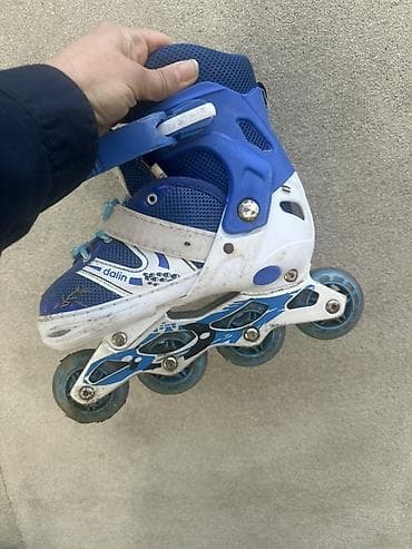 Roliklər: Uşaq üçün tənzimlənən konki
Razmer 35-38 — 1