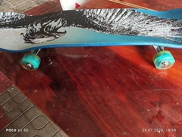 Спорт и хобби: Skateboard – “Eagle Strike” dizaynlı, Gəncədədir. Təzədir. uşaq sürə — 4