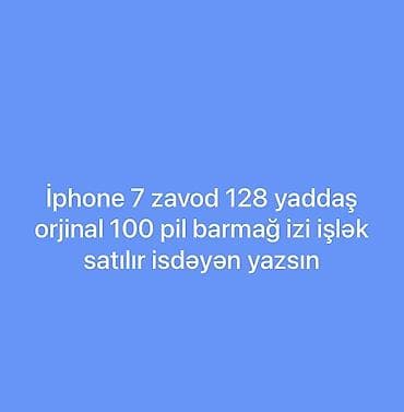 baksel internet paketleri: IPhone 7, 128 GB, Barmaq izi — 1
