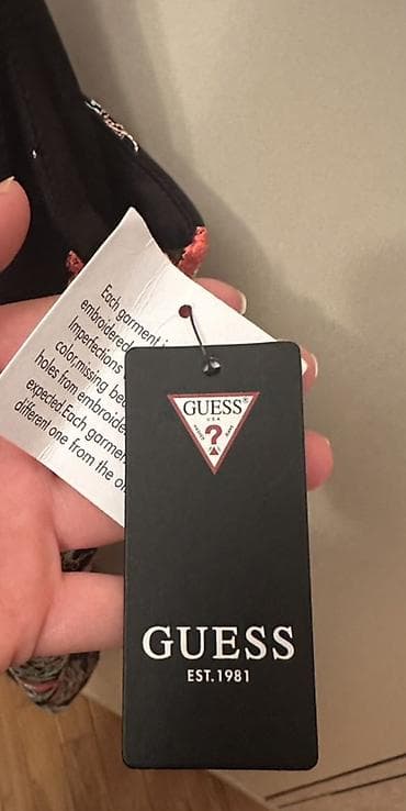 koja donlar: GUESS brendli qadın paltarı - Etiket: Orijinal GUESS etiketləri — 3