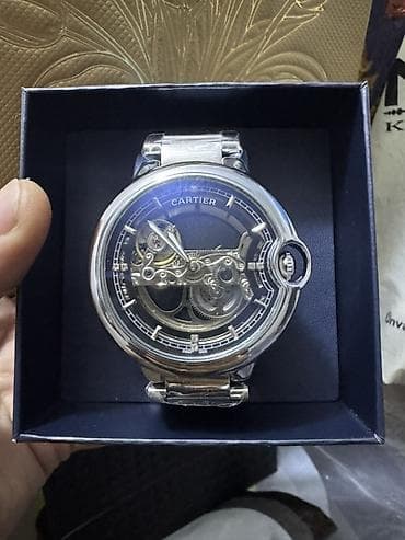 cartier bakı resimleri: Qol saatı, Cartier, rəng - Gümüşü — 5