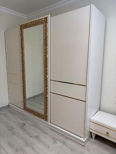 2 divan: Yataq otağı mebel dəsti Tərkibi: - 2 ədəd tumba (1 çekmecəli, konus — 5