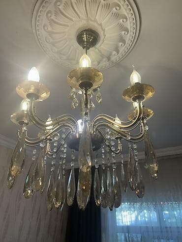 listur satisi: Çılçıraq, 5 lampa, Metal — 1