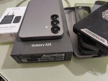 Elektronika: Samsung Galaxy S25, 256 GB, rəng - Boz, İki sim kartlı — 2