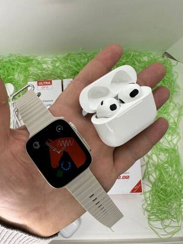 ct8 max smart watch: Yeni, Smart saat, Apple — 6