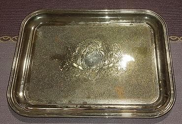 Yaşıl rəngli oval servis sinisi СССР. - Material: sərt plastik - — 2