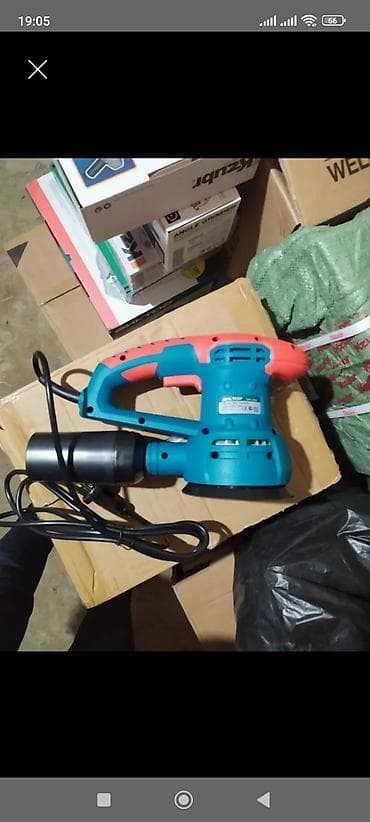 electric: Elektrikli orbitallı zımpara/polirovka aparatı - Tip: Şəbəkədən — 1