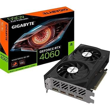 Videokart Gigabyte GeForce RTX 4060, 8 GB, İşlənmiş — 1
