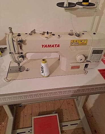 GulYAMATA sənaye tikiş maşını – düz tikiş, sapkəsən funksiyalı. Əsas