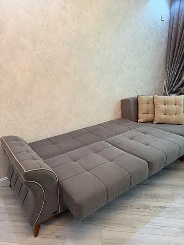 Divan və kreslo dəstləri: Künc divan dəsti –500azna satilir yeni kimidi teze aldgm ucun satiram — 3