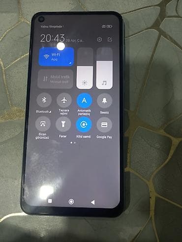 asus notbuku 552 cl: Redmi Note 9, 64 GB, rəng - Mavi, Barmaq izi — 4