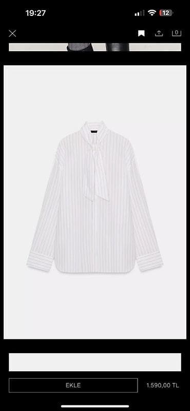 ZARA qadın köynəyi – model 2055/226 Yenidir etiketi uzerindedir — 6