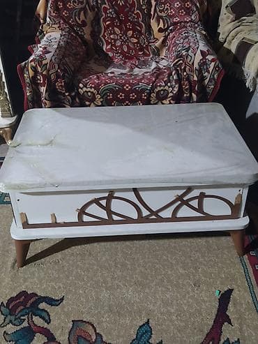 acilib yigilan stollar: Jurnal masası, İşlənmiş, Transformer, Mərmər, Dördbucaq masa — 1