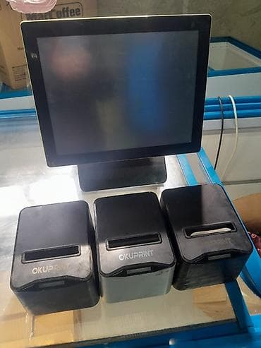 POS sistemi dəsti - 1 ədəd sensor ekranlı POS terminal (stendli). - 3