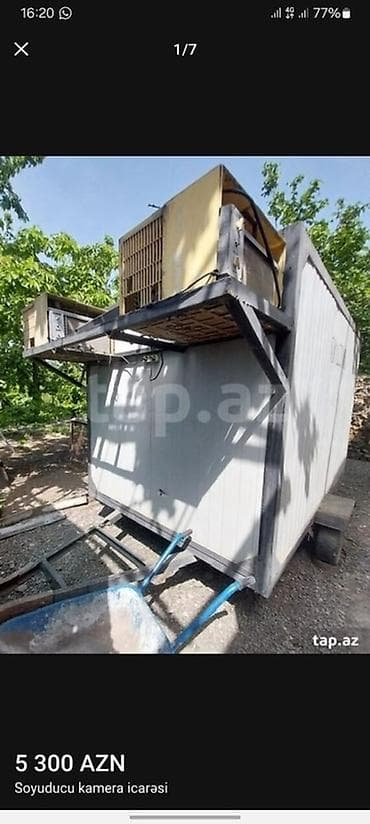 mini soyudu: Soyuducu kamera – icarə xidməti - Daşınan tipli, təkərli soyuducu — 1