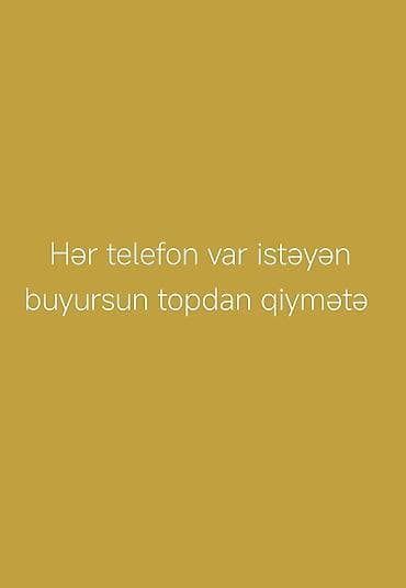 Elektronika: Məhsul/xidmət: Mobil telefonların topdan satışı Təsvir: - “Hər — 1