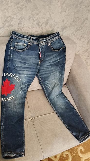 salvar: Cins şalvar, Dsquared2, L — 2