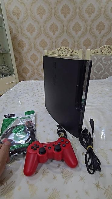 Видеоигры и приставки: Sony PlayStation 3 Slim (2000 seriya) - Yaddaş: 320 GB - Prosivka — 4