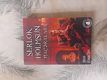 kitab şkafı: Məhsul: Kitab – “Şerlok Holmsun Macəraları” Müəllif: Artur Konan Doyl — 3
