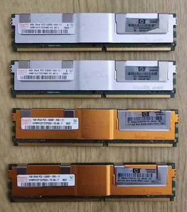 Dörd ədəd kompüter yaddaş modulu, müxtəlif yaddaş tutumları və lalafo.az -da Dörd ədəd kompüter yaddaş modulu, müxtəlif yaddaş tutumları və