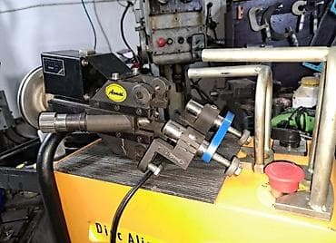 Avtoservis avadanlıqları: Aomai Disc Aligner – avtomobil əyləc disklərinin yerində tornalanması — 3