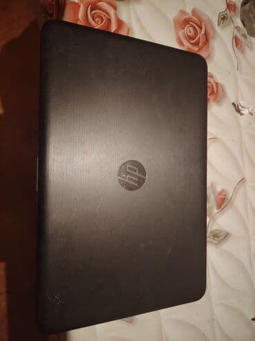 notebook satiram: HP noutbuk Xüsusiyyətlər: - Ekran: təxminən 15.6" - Klaviatura: tam — 6