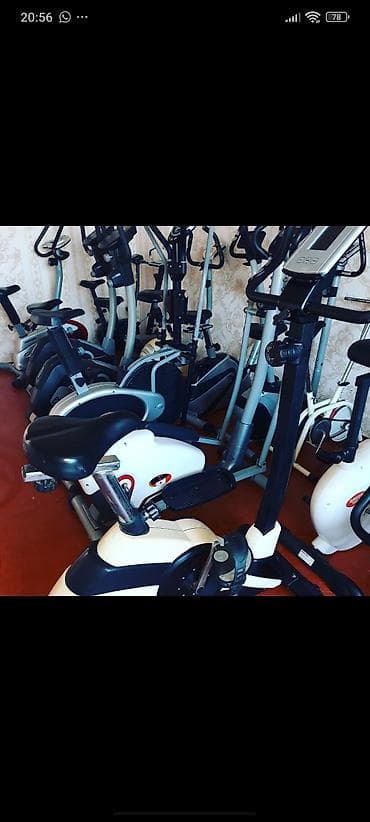 kamp evi: Stasionar fitnes velosipedləri və eliptik trenajorlar - Kardio — 1